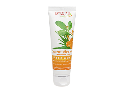 PATANJALI ORANGE ALOE VERA FACE WASH
