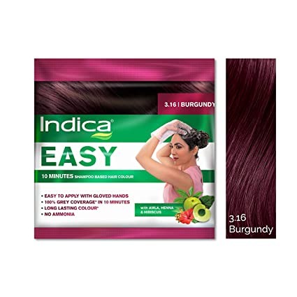 INDICA EASY HAIR COLOUR Burgundy (Hanger) 25 ML