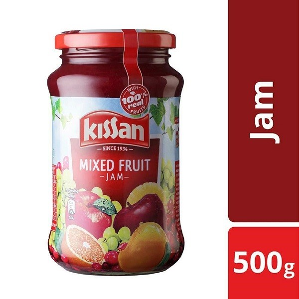 KISSAN JAM MIXED  500 GM