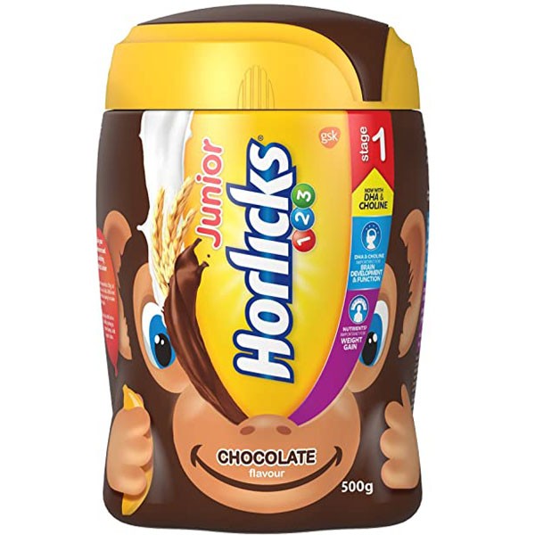 JNR CHOC HLX JAR(123) 500 GM