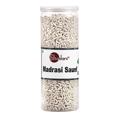 SHADANI MADRASI SAUNF CAN 200 GM