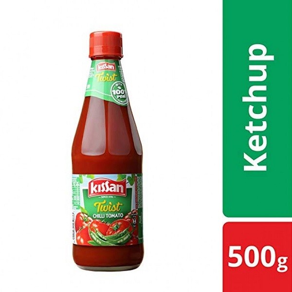 KISSAN TOMATO CHILLI SAUCE 500 GM
