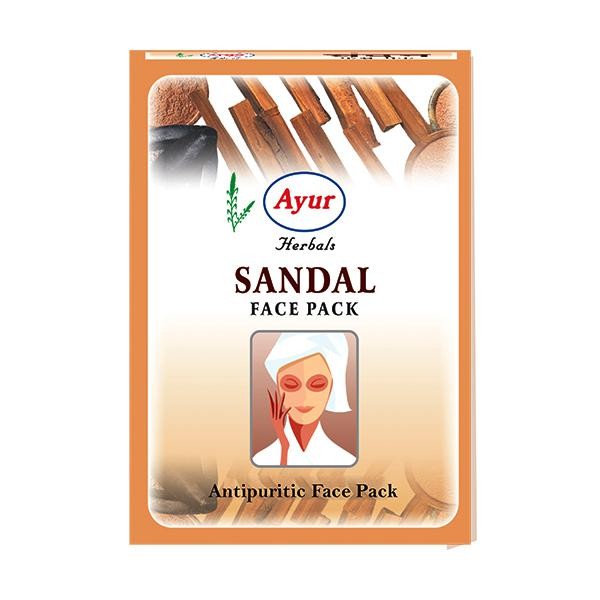 AYUR SANDAL FACE PACK 100 GM
