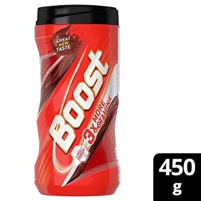 BOOST  PET JAR  450 GM