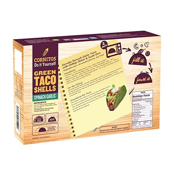 CORNITOS TACO SHELL 4" 180 GM