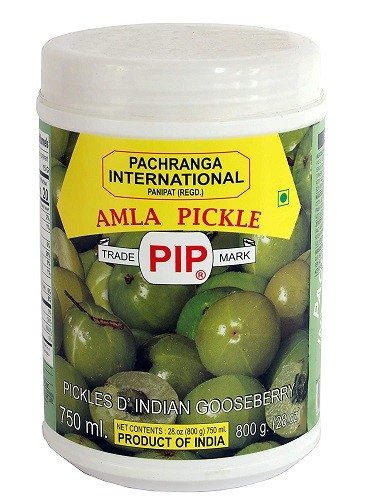 PACHRANGA  AMLA PICKLE PLASTIC JAR 800 GM
