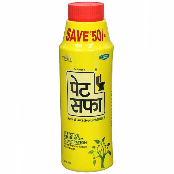 DIVYA PET SAFFA 200 GM X 72