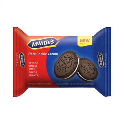 MCVITIES CREAM COOKIES VANILA 61.2 GM
