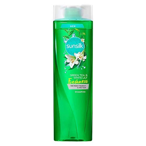 SUNSILK GREEEN TEA & WHITE LILY SHAMPOO 370 ML